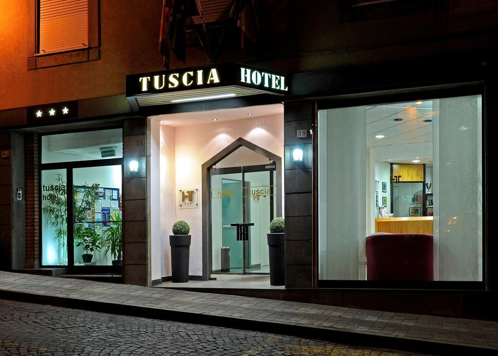 Tuscia Hotel Viterbo Bagian luar foto